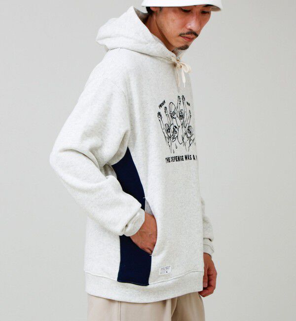 FREDY MAC「【Duckster/ダックスター】ユニセックス 名場面刺繍パーカー」|パーカー|