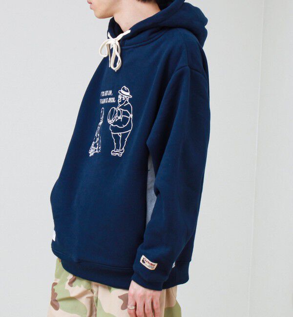FREDY MAC「【Duckster/ダックスター】ユニセックス 名場面刺繍パーカー」|パーカー|