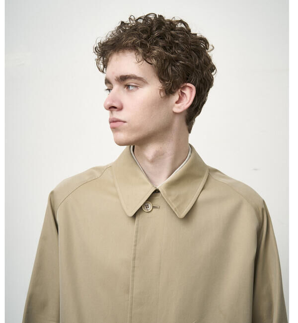  「ANATOMICA | SINGLE RAGLAN 1 MEN」|ステンカラーコート|