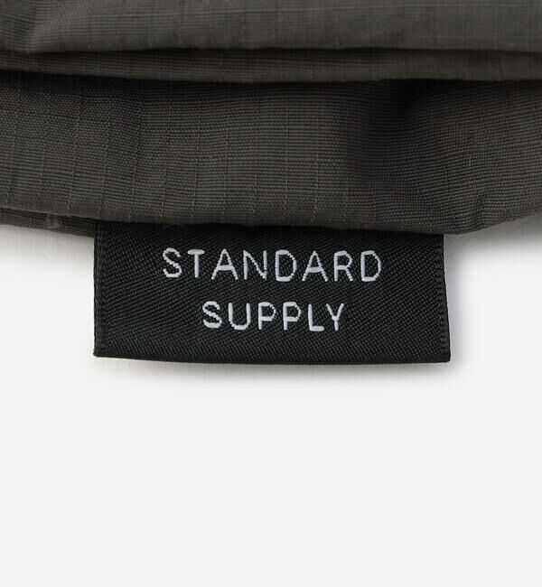  「STANDARD SUPPLY | DRAW STRING SHOULDER L GREY UNISEX」|ショルダー・メッセンジャー|