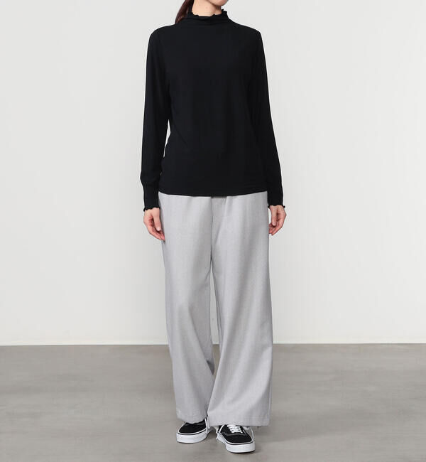  「NEUTRALWORKS. |〈別注〉モックネック 長袖プルオーバー WOMEN」|Tシャツ・カットソー|