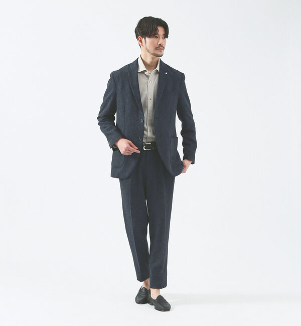 ABAHOUSE「【FLEX SHIRTS】36ゲージ コットン モクロディ シャツ」|シャツ・ブラウス|