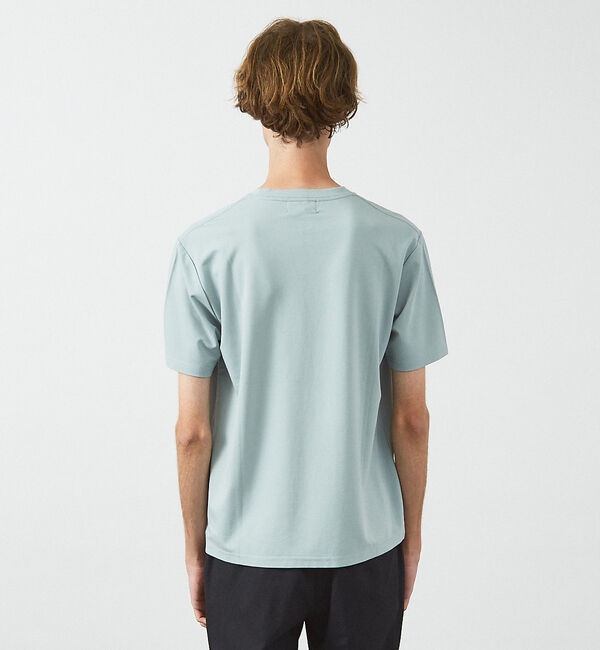 ABAHOUSE「【定番】ドレスポンチ クルーネック 半袖Tシャツ / ストレッチ 冷涼感」|Tシャツ・カットソー|
