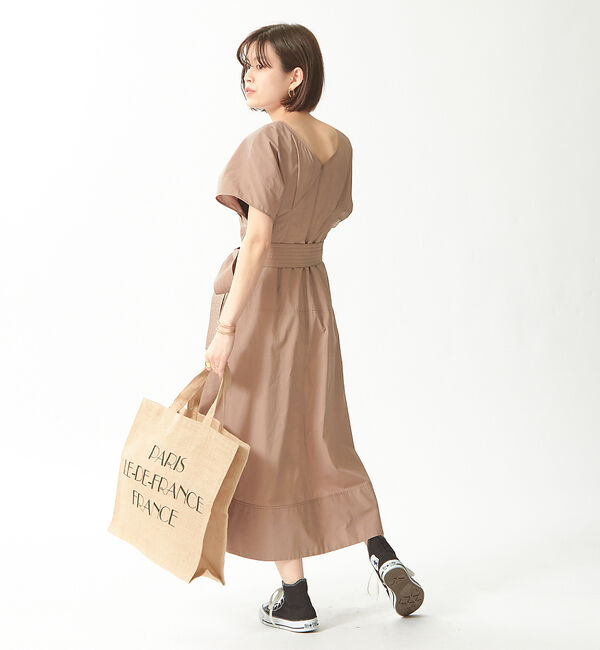 Rouge vif「タイプライタータックワンピース」|ワンピース|