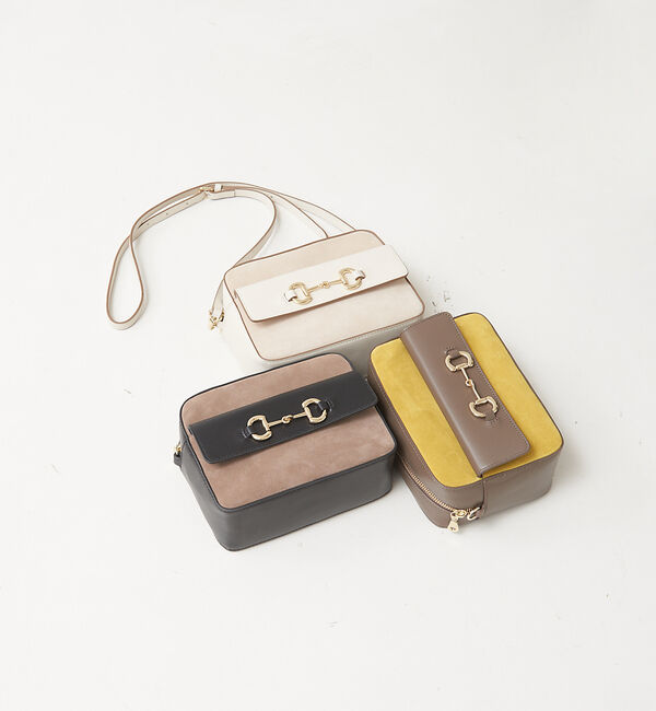LOWELL things「【Oggi掲載】Cassetta/レザーBITミニショルダーBAG」|ショルダー・メッセンジャー|