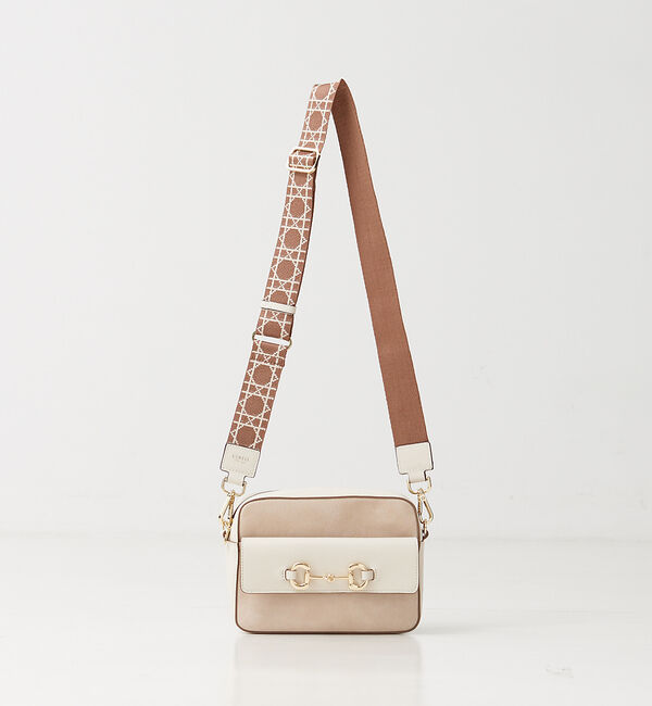 LOWELL things「【Oggi掲載】Cassetta/レザーBITミニショルダーBAG」|ショルダー・メッセンジャー|