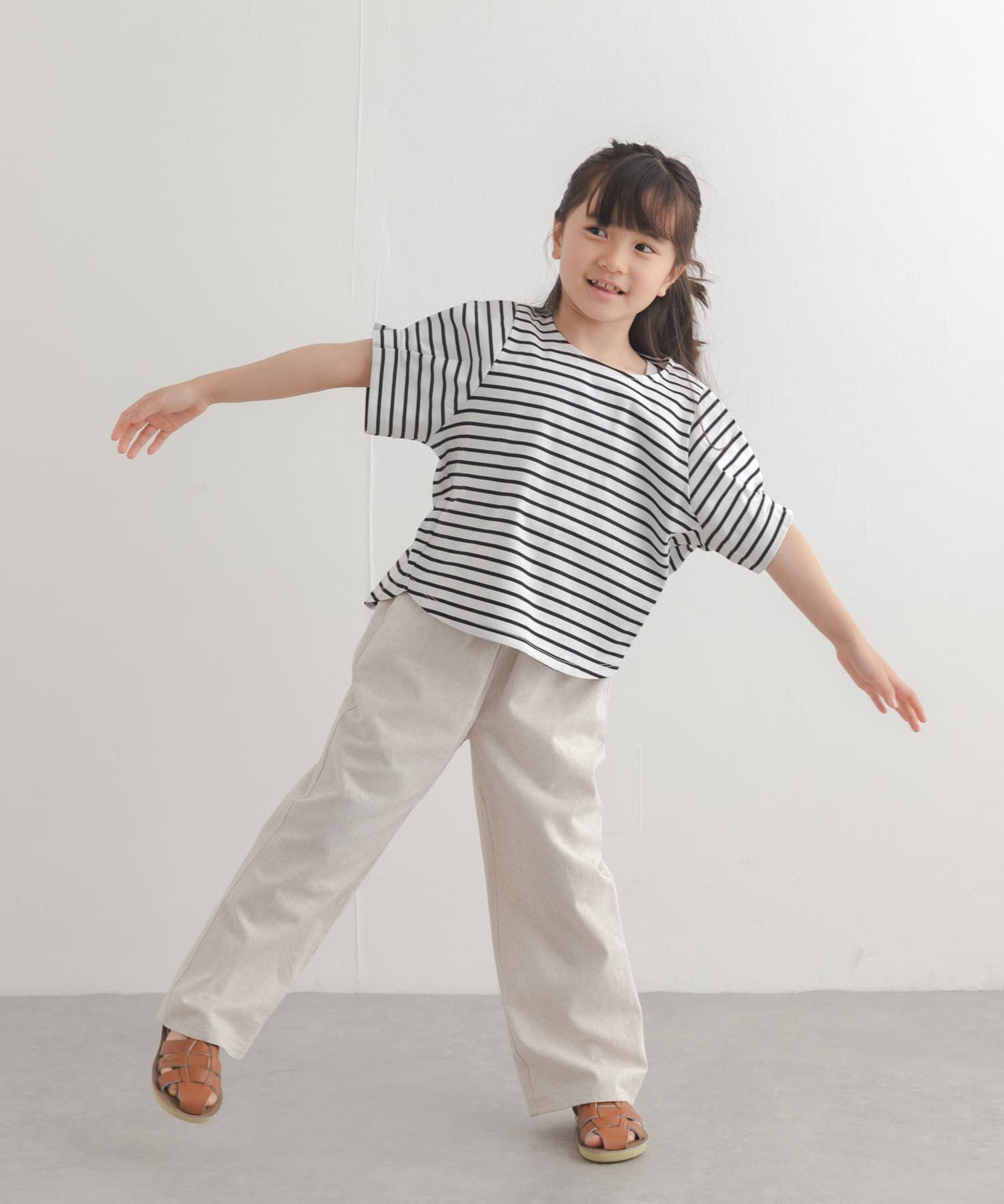 URBAN RESEARCH DOORS「コットンリネンイージーパンツ(KIDS)」|その他|