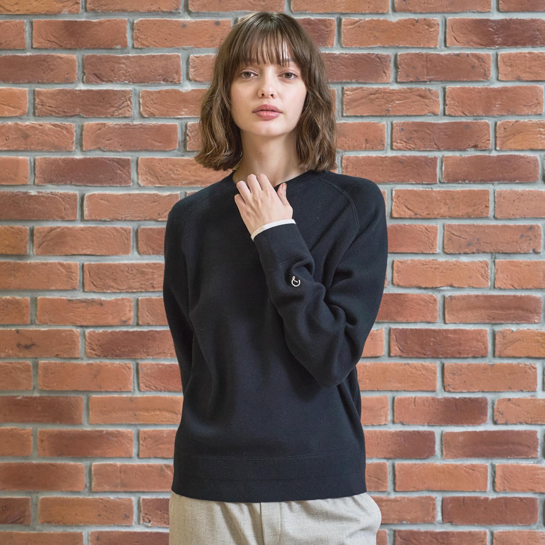 DRESSTERIOR「【STORY11月号掲載/マシンウォッシャブル】コットンカシミヤニット」|ニット・セーター|