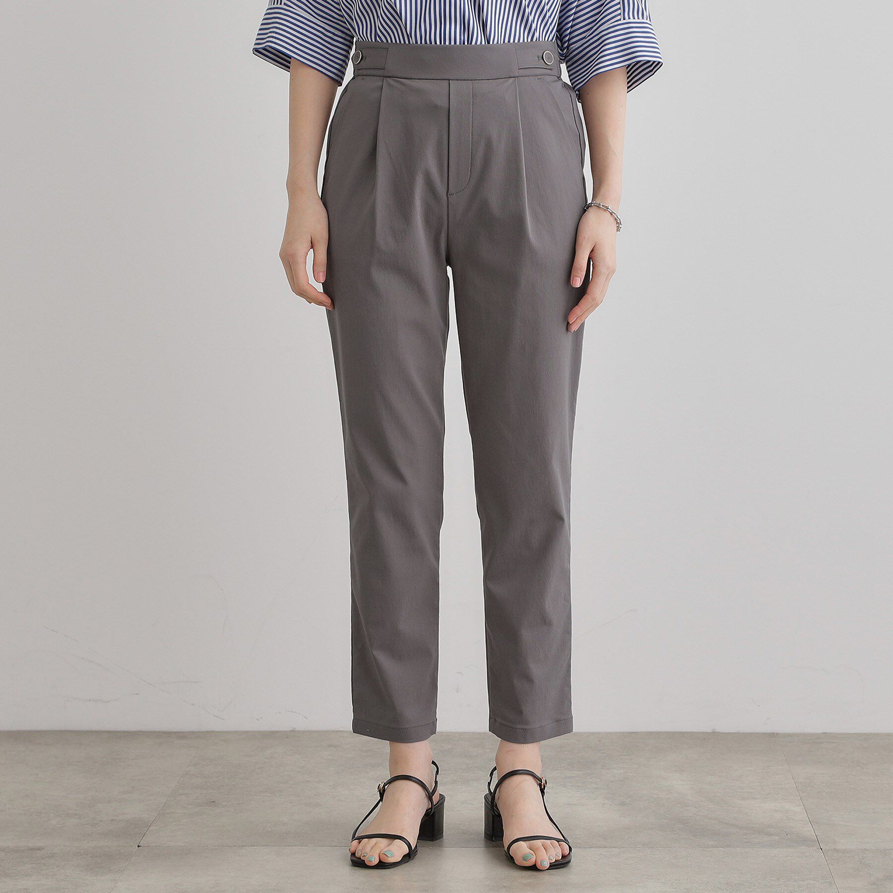 grove「【冷感】サマーハイパーストレッチテーパードパンツ」|その他|