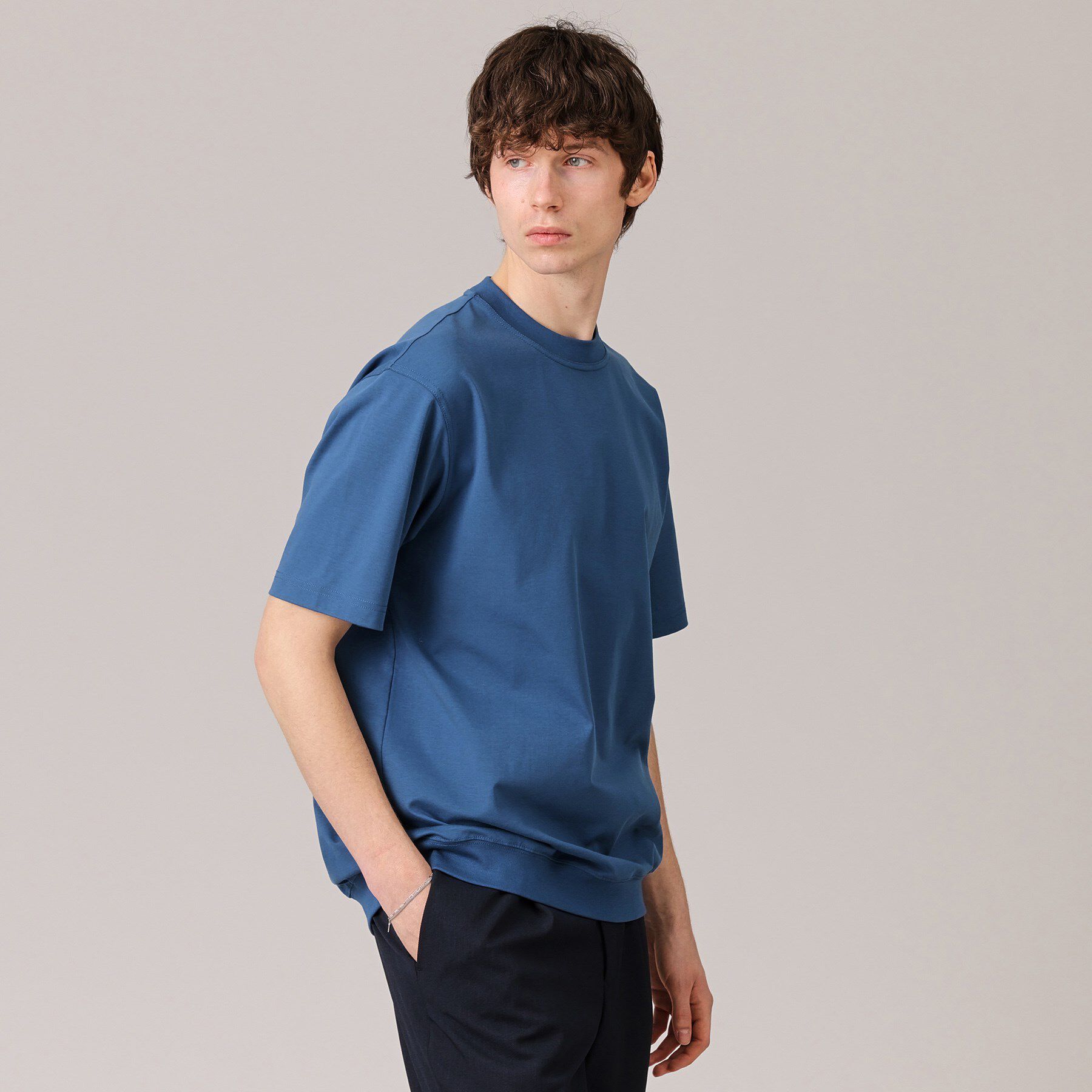 TAKEO KIKUCHI「【抗菌防臭／5サイズ展開】ハイゲージポンチ Tシャツ」|Tシャツ・カットソー|