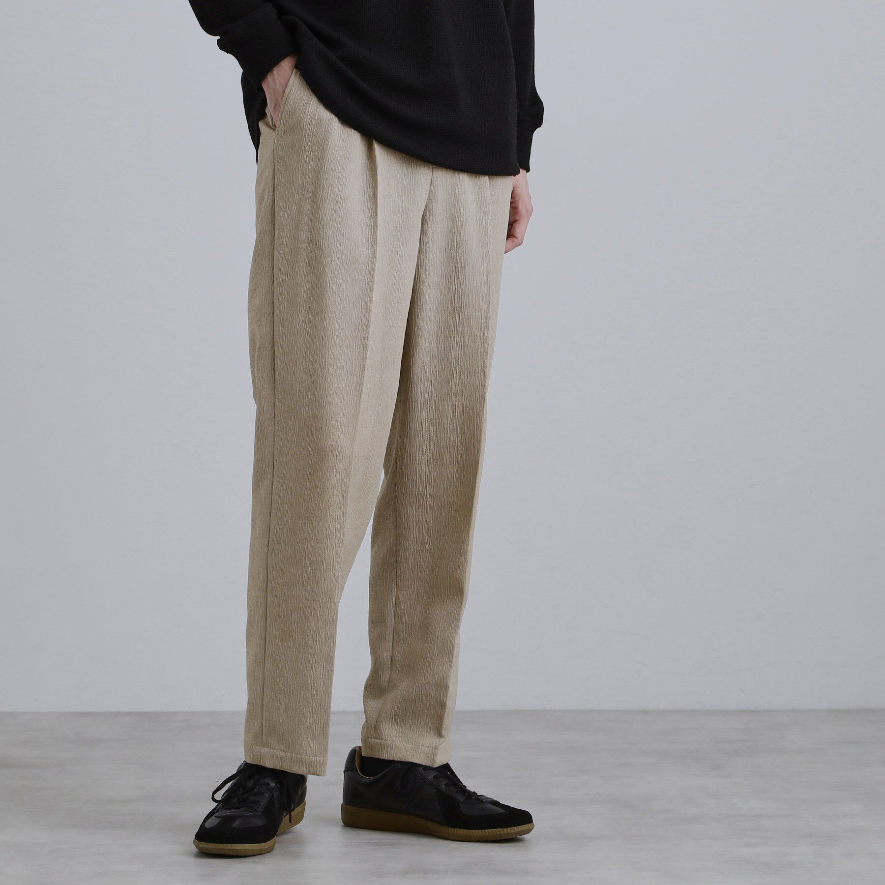 tk.TAKEO KIKUCHI「【セットアップ対応】テッククレープルーズテーパードパンツ」|その他|