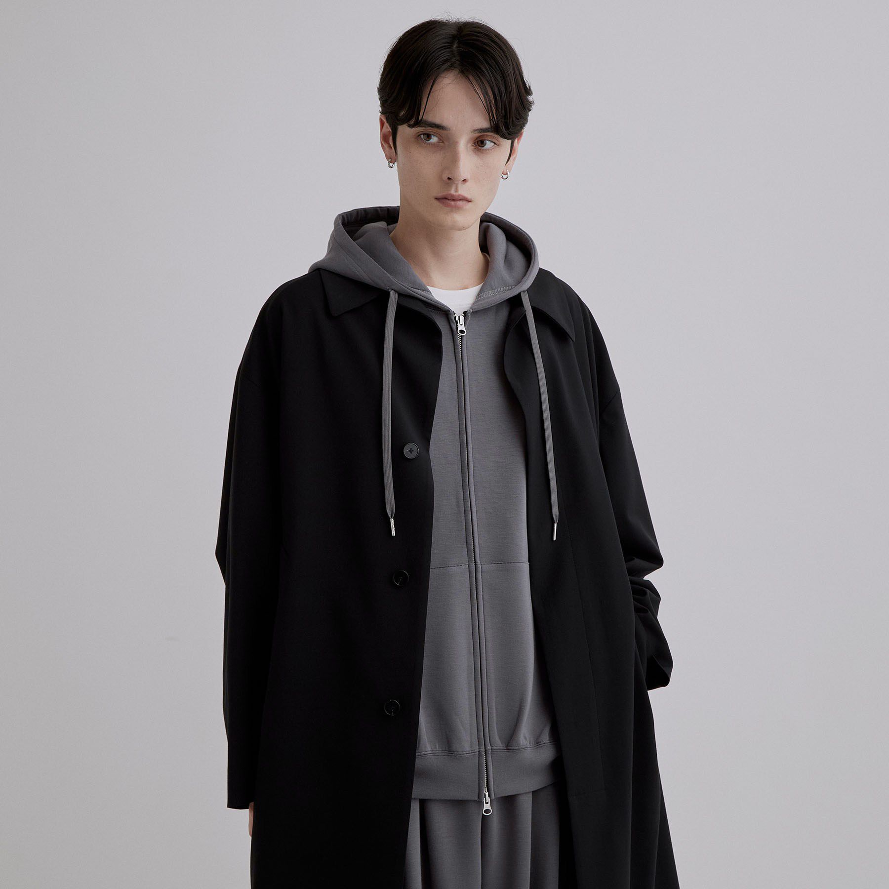 tk.TAKEO KIKUCHI「【TOROMIシリーズ】シルキータッチZIPパーカー」|パーカー|