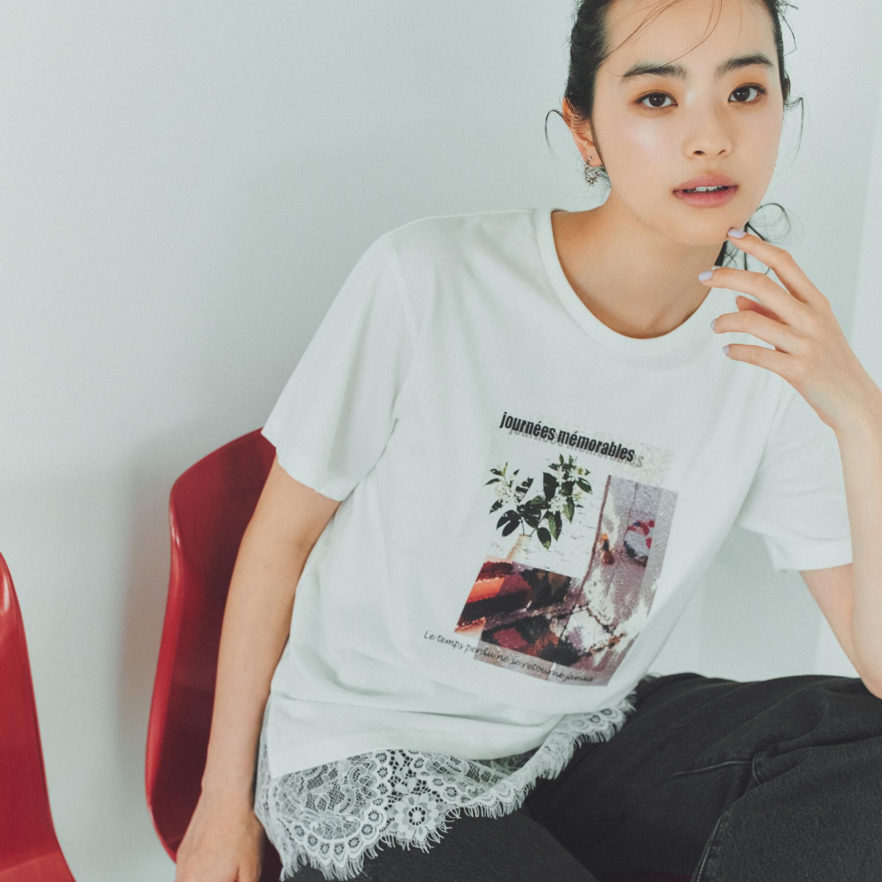 THE SHOP TK「【吸水速乾】プリントアソートTシャツ」|Tシャツ・カットソー|