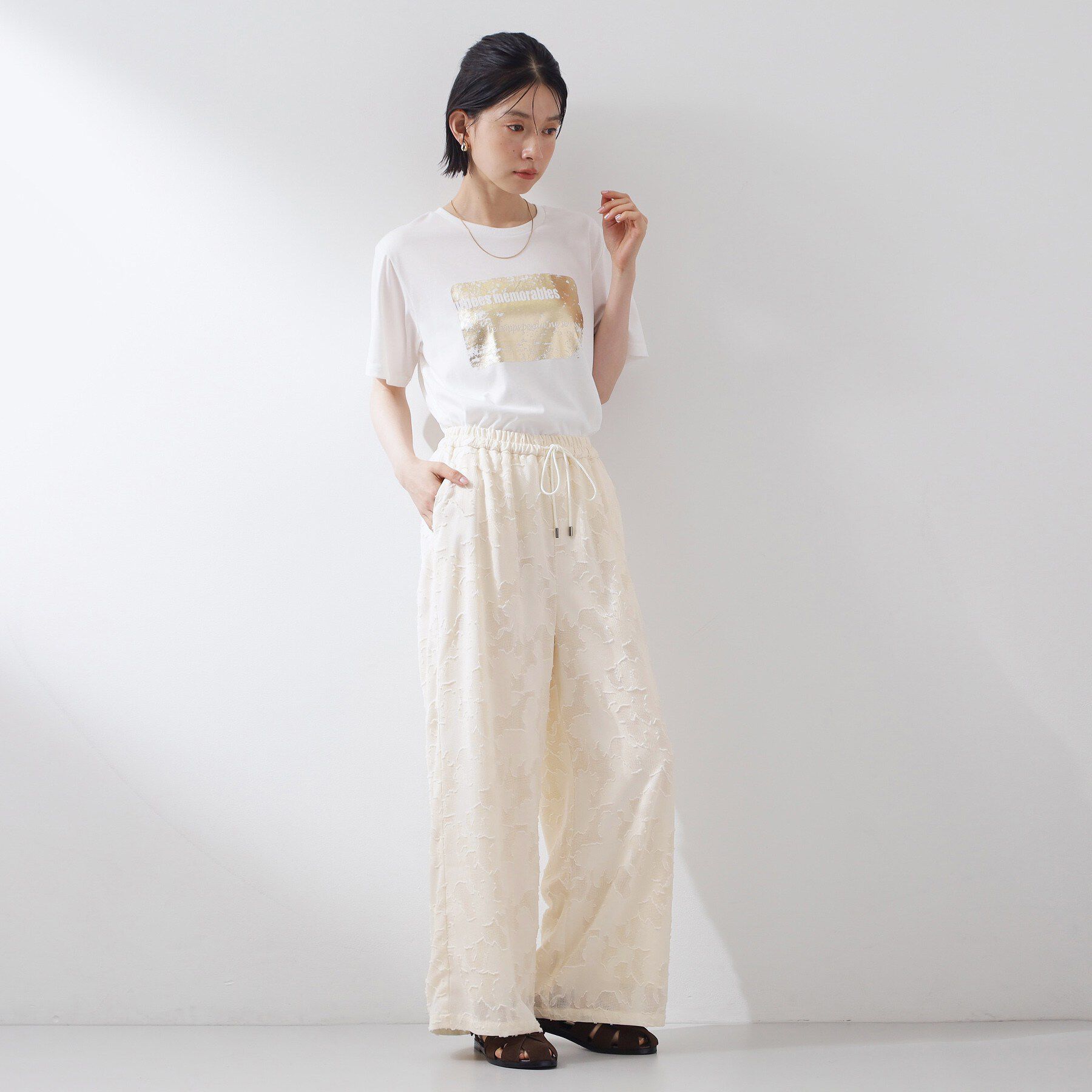 THE SHOP TK「【吸水速乾】プリントアソートTシャツ」|Tシャツ・カットソー|