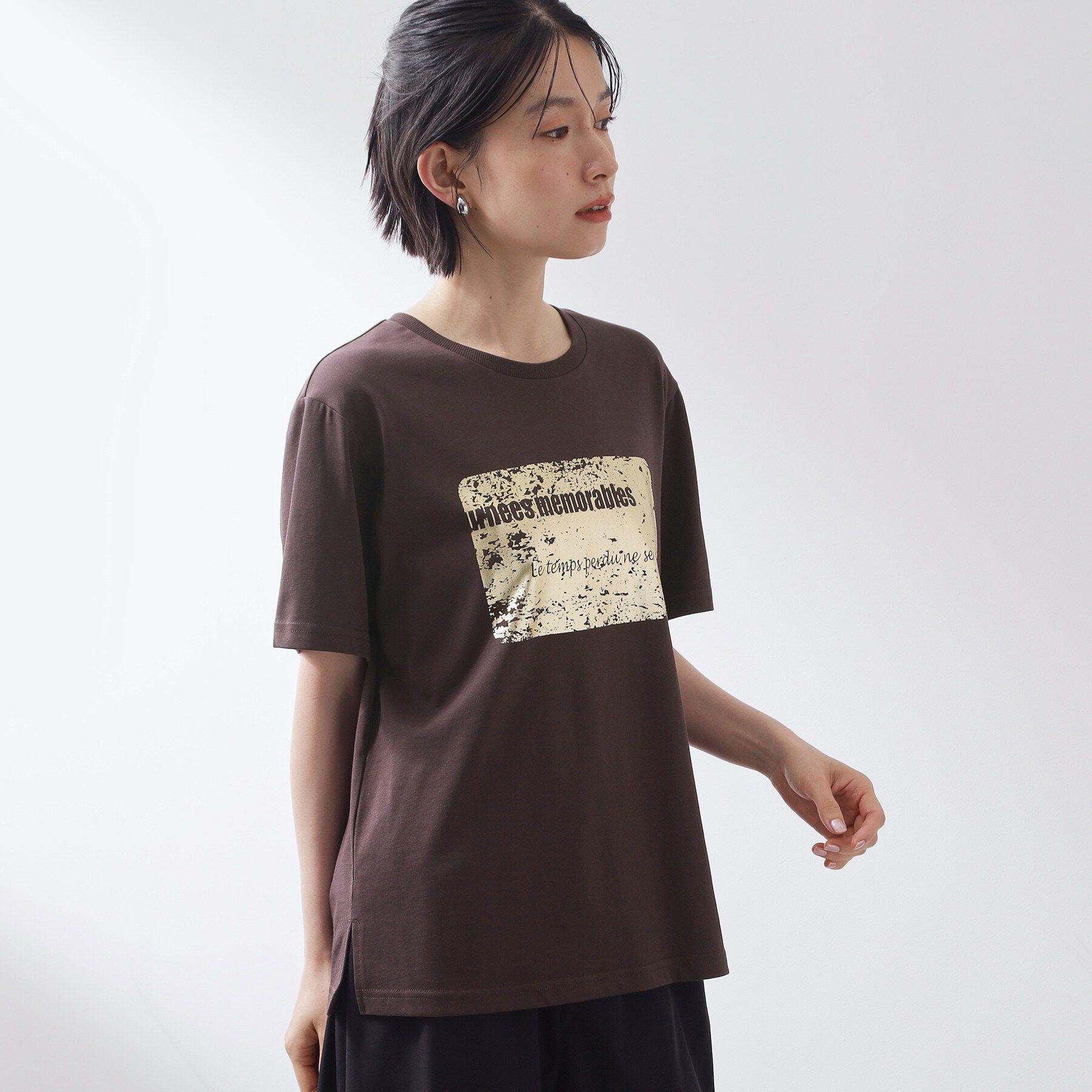 THE SHOP TK「【吸水速乾】プリントアソートTシャツ」|Tシャツ・カットソー|
