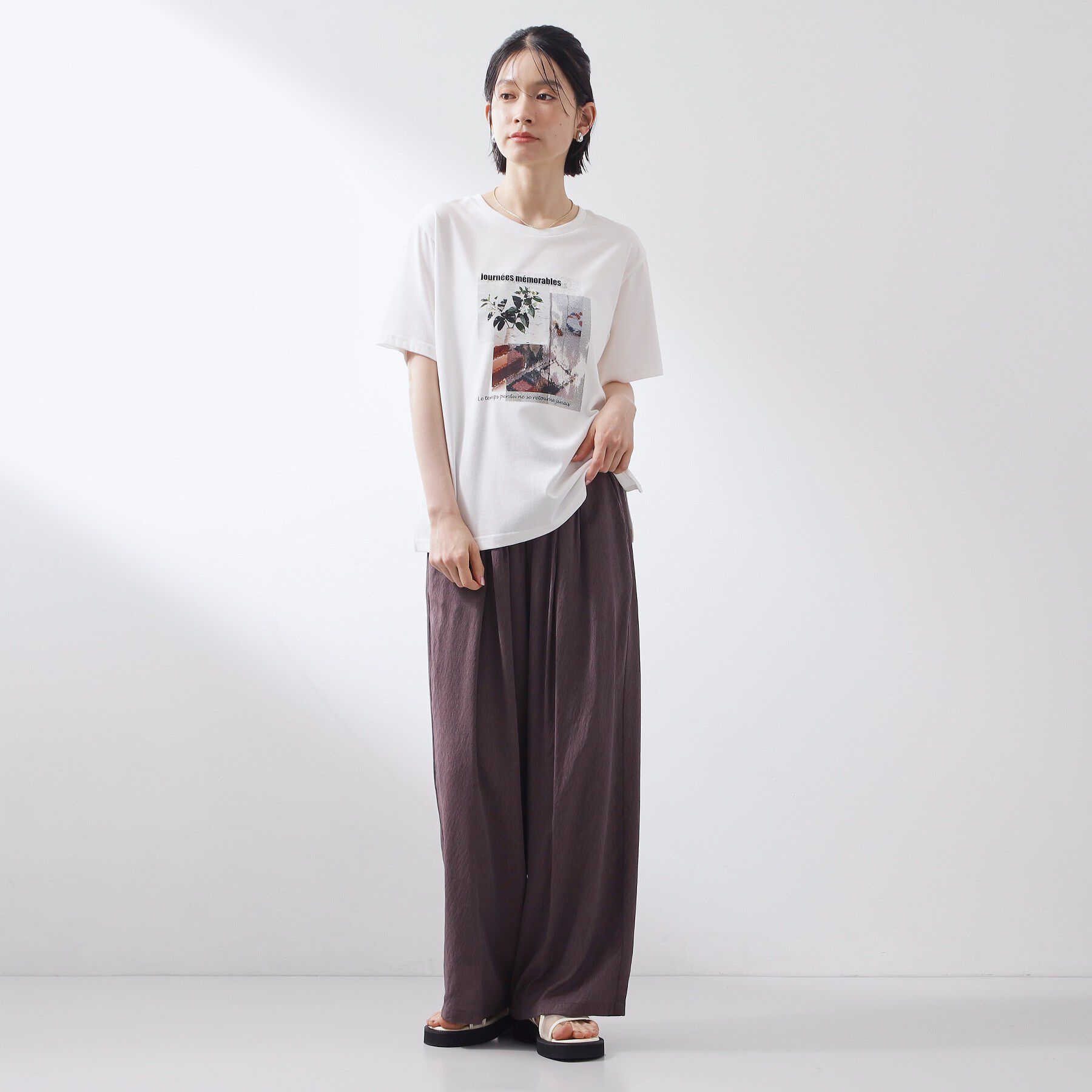 THE SHOP TK「【吸水速乾】プリントアソートTシャツ」|Tシャツ・カットソー|