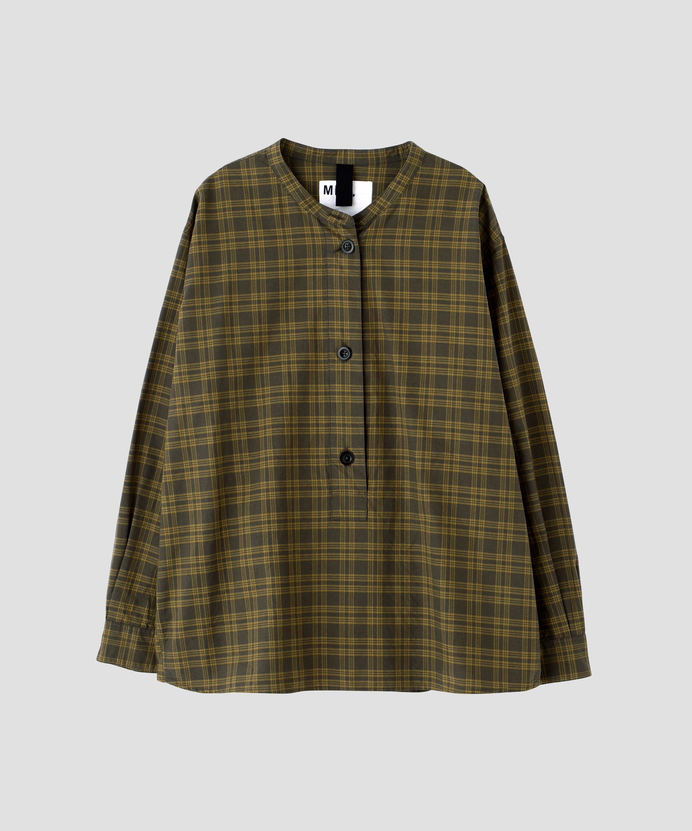 MHL.「TONAL COTTON CHECK SHIRT」|シャツ・ブラウス|