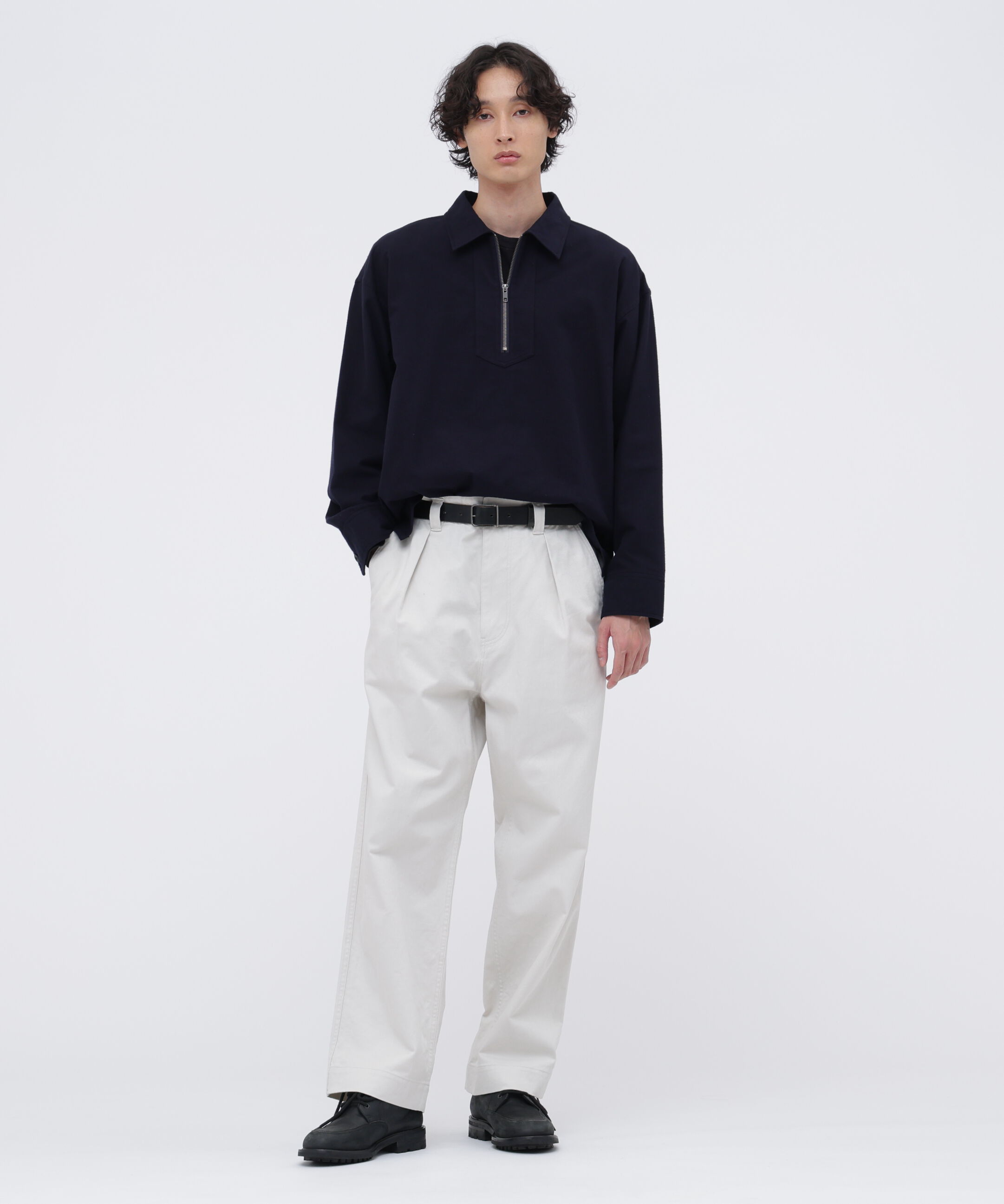 MHL.「ORGANIC COTTON CHINO TWILL TROUSERS」|その他|ECRU2
