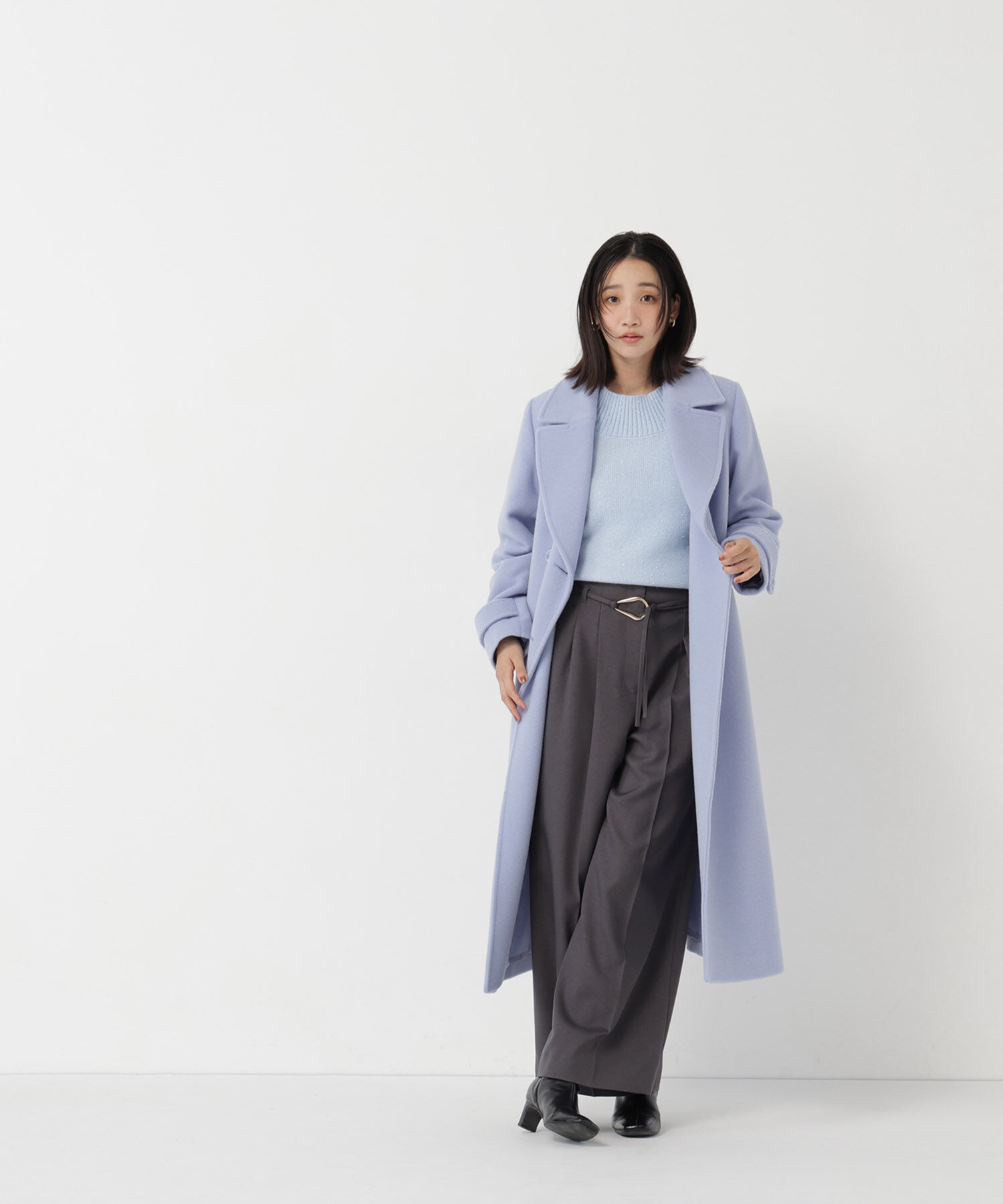  「＜CLASSY.11月号掲載＞ダブルベルトワイドパンツ」|その他|