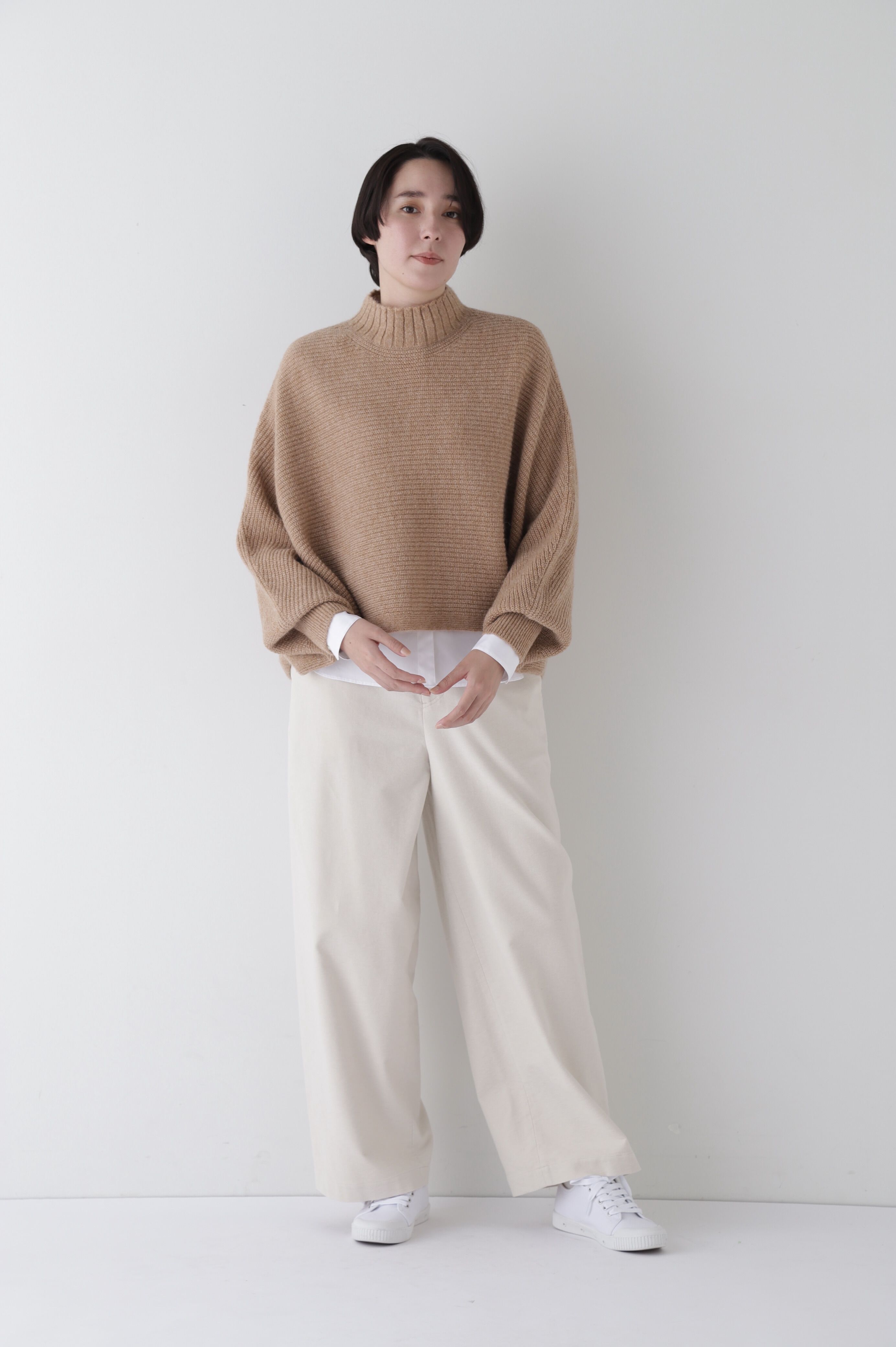  「◆ストレッチエアリードットコードセミワイドバレルパンツ」|その他|