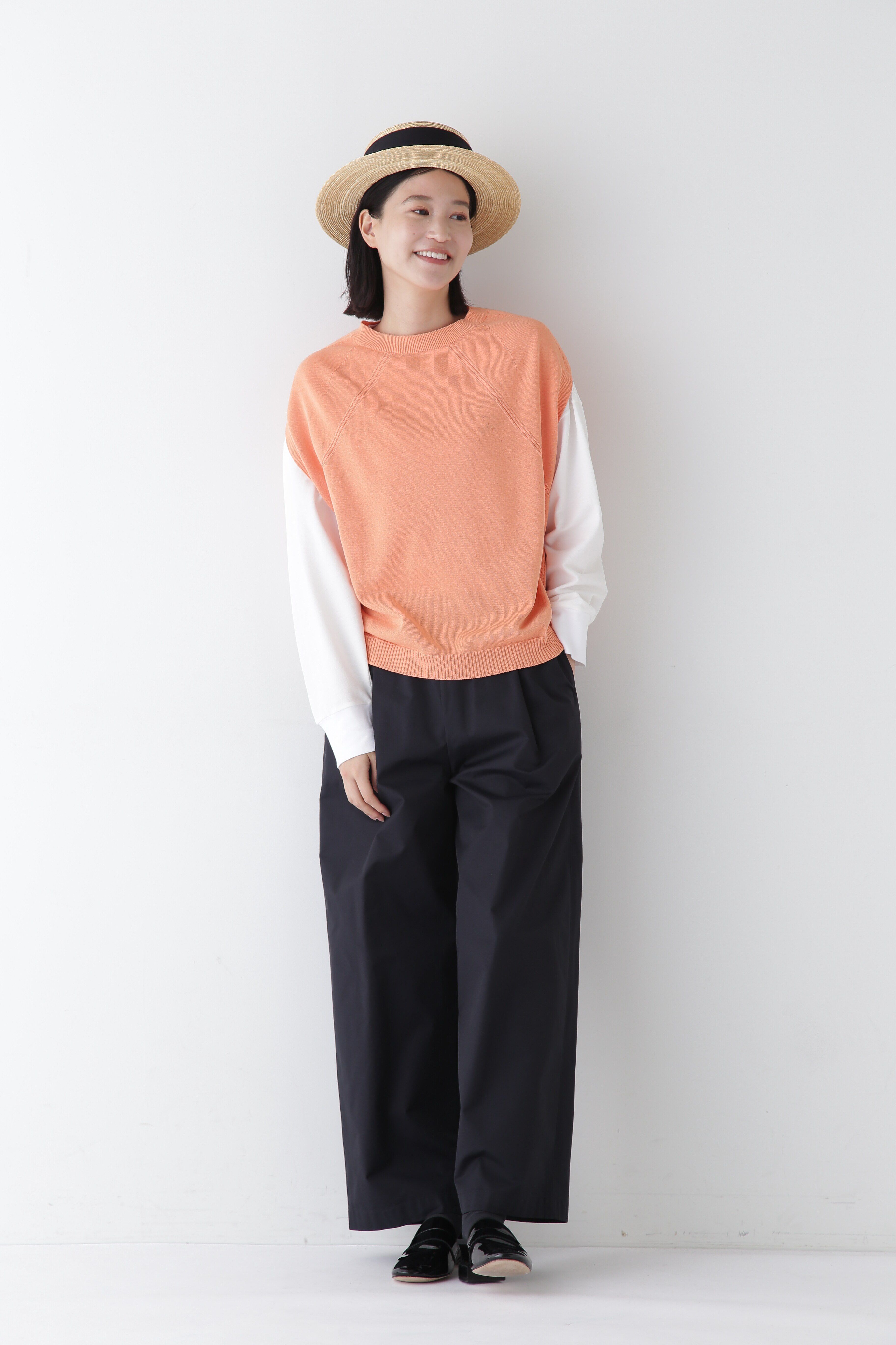  「◆ミニ裏毛ロゴトレーナー」|Tシャツ・カットソー|