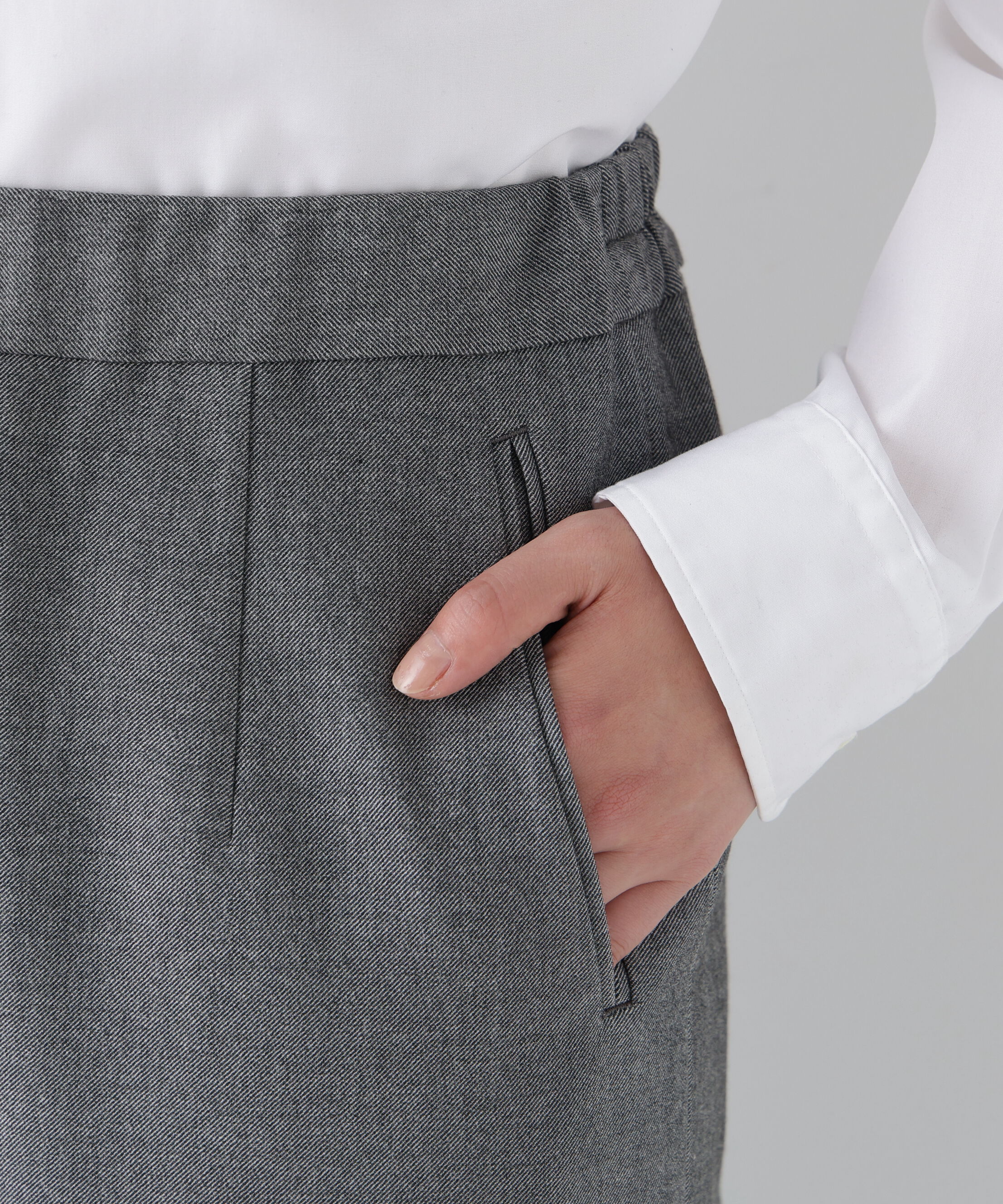  「◆《ストレッチ素材》２ｗａｙストレッチテーパードパンツ」|その他|