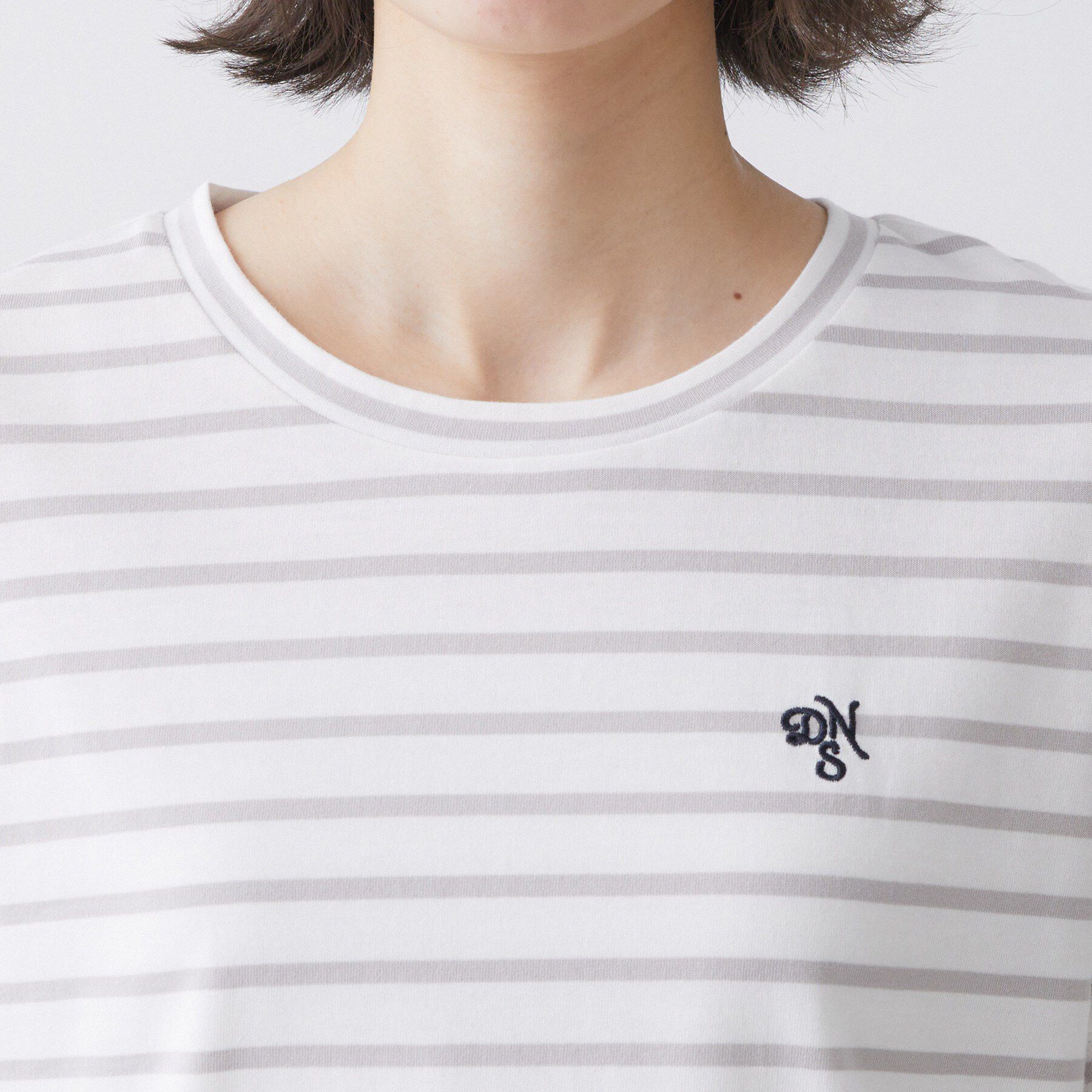 Dessin「【洗える】半袖ボックスシルエットカットソー」|Tシャツ・カットソー|