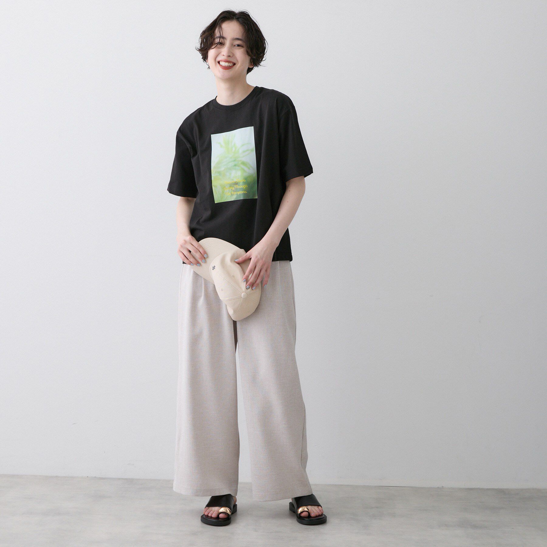 Dessin「【洗える】オーガニック天竺フォトTシャツ」|Tシャツ・カットソー|