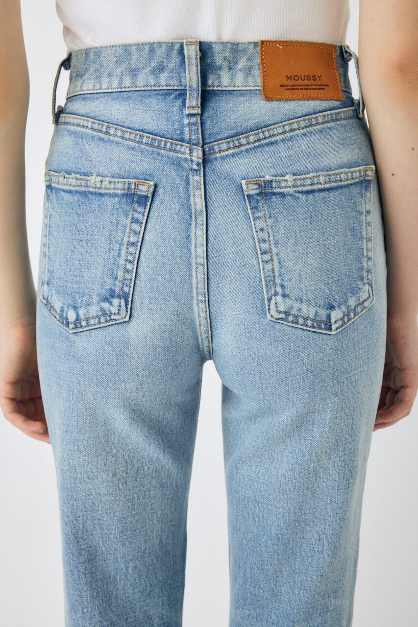 MOUSSY「MVS L/BLU FLARE(L)」|デニム|