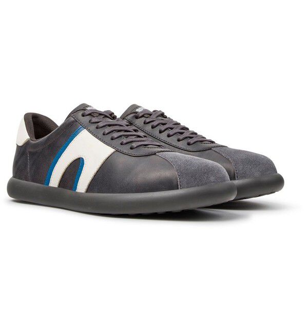 CAMPER「[カンペール] PELOTAS SOLLER / レザースニーカー」|スニーカー|ダークグレー