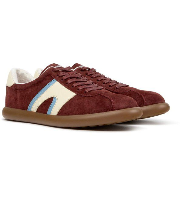CAMPER「[カンペール] PELOTAS SOLLER / レザースニーカー」|スニーカー|ワインレッド