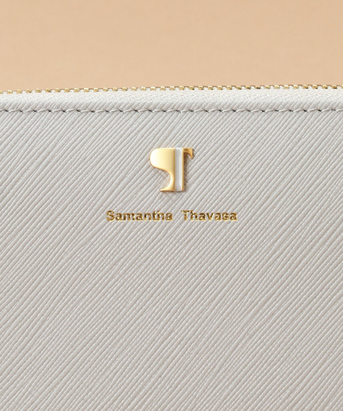 Samantha Thavasa「Pomme d'espoir ポムディスポワール バイカラーラウンドジップ長財布」|財布|