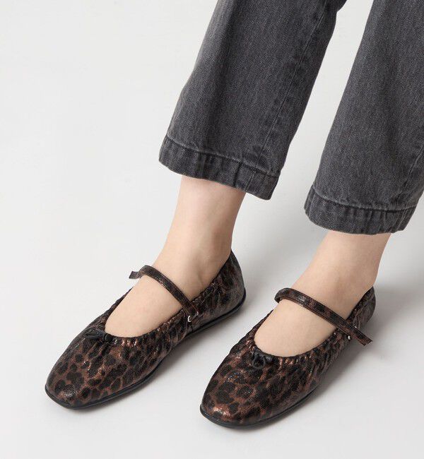 SY UNITED ARROWS「＜SY＞ シャーリングベルクロ フラット20&uarr;」|バレエシューズ|