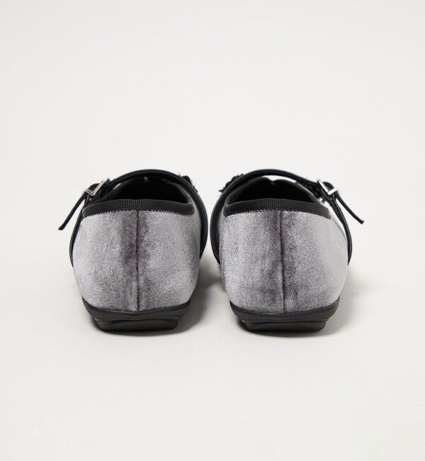 SY UNITED ARROWS「＜SY＞フラワービジューチャイナベルト フラット20&uarr;」|バレエシューズ|