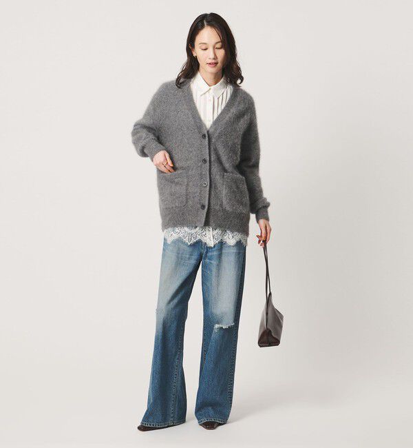UNITED ARROWS「【別注】＜dahl&rsquo;ia＞レース シャツ」|シャツ・ブラウス|