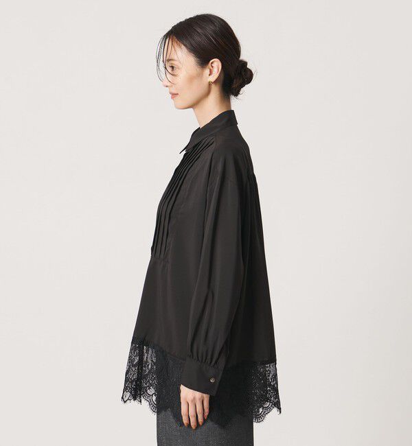 UNITED ARROWS「【別注】＜dahl&rsquo;ia＞レース シャツ」|シャツ・ブラウス|