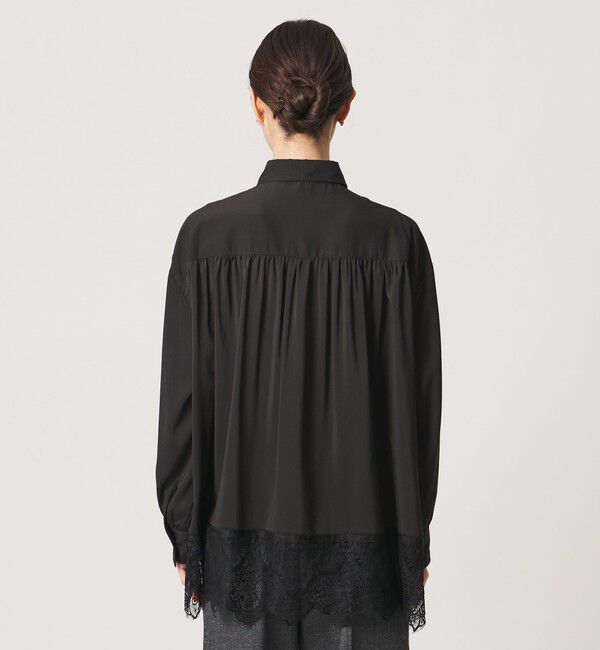 UNITED ARROWS「【別注】＜dahl&rsquo;ia＞レース シャツ」|シャツ・ブラウス|