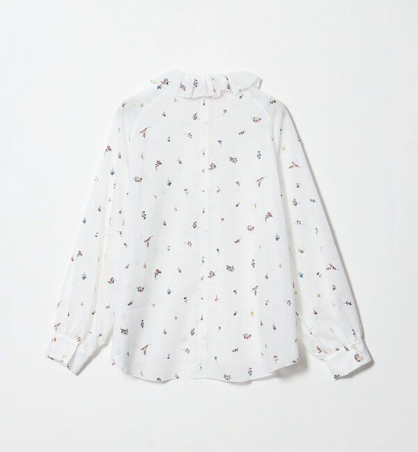 UNITED ARROWS「【別注】＜dahl&rsquo;ia＞フラワー フリル ブラウス」|シャツ・ブラウス|