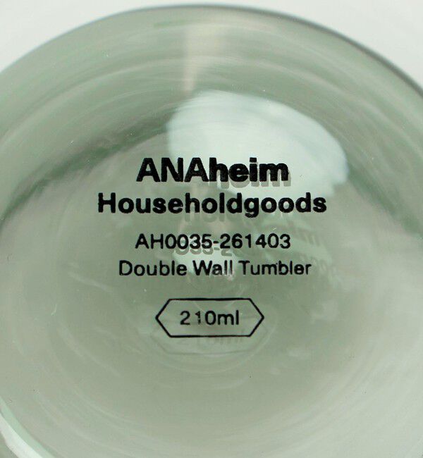 Style for Living「＜ANAheim＞ダブルウォールタンブラー 210ml」|グラス・マグカップ|
