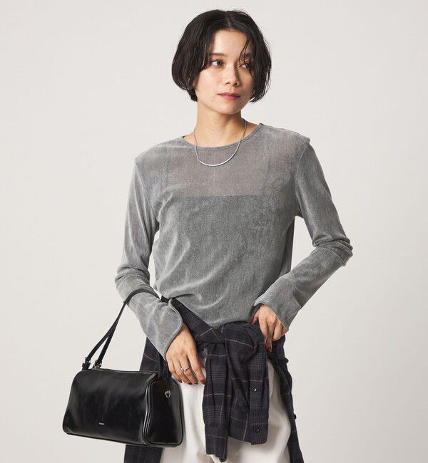 UNITED ARROWS green label relaxing「シアーフロッキー ロングスリーブ プルオーバー」|Tシャツ・カットソー|
