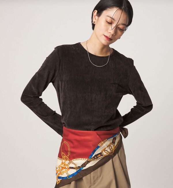 UNITED ARROWS green label relaxing「シアーフロッキー ロングスリーブ プルオーバー」|Tシャツ・カットソー|