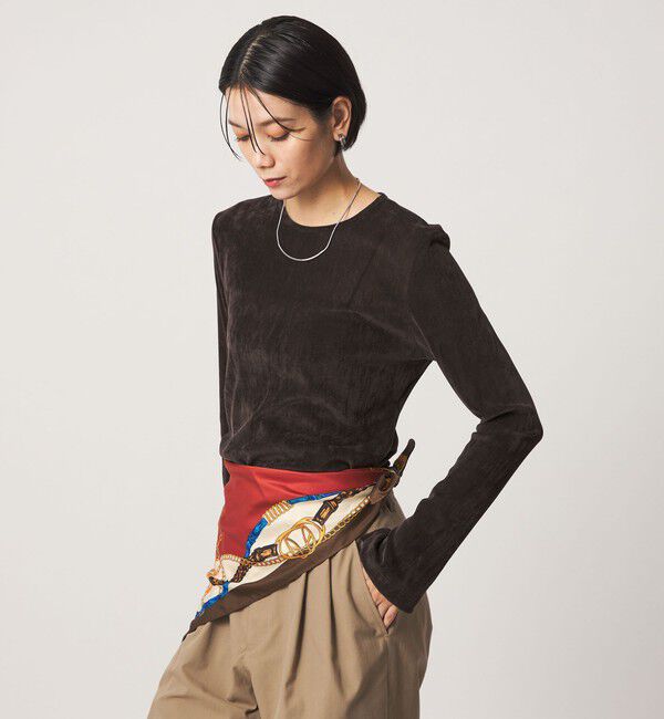 UNITED ARROWS green label relaxing「シアーフロッキー ロングスリーブ プルオーバー」|Tシャツ・カットソー|