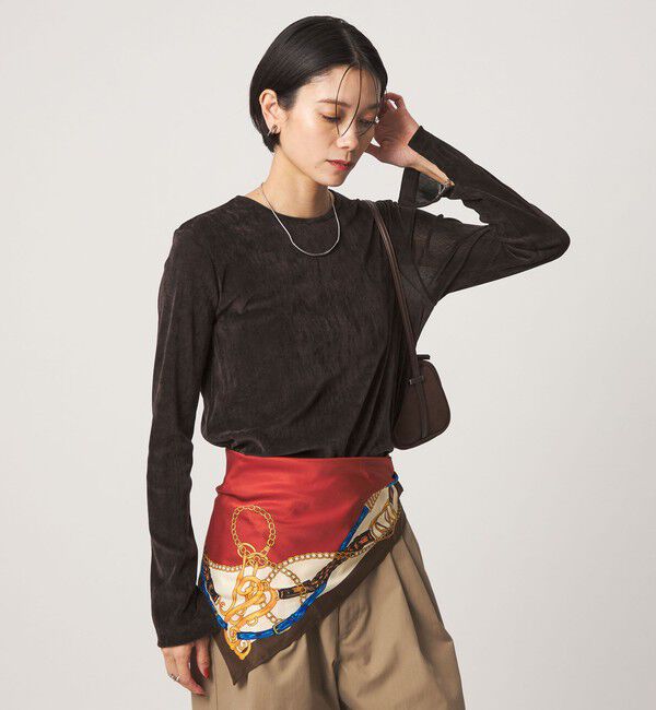 UNITED ARROWS green label relaxing「シアーフロッキー ロングスリーブ プルオーバー」|Tシャツ・カットソー|