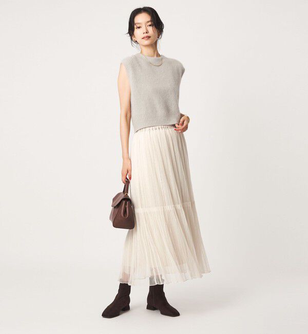 UNITED ARROWS green label relaxing「［size SHORT/TALLあり］2WAY チュール スカート」|スカート|
