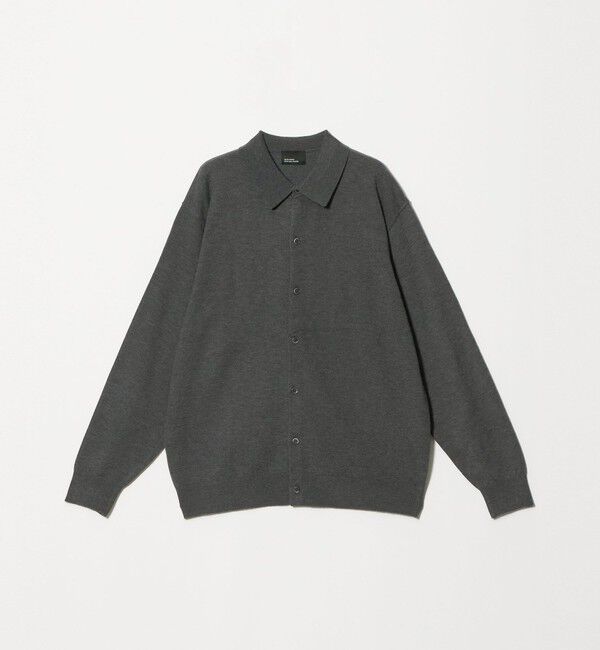 UNITED ARROWS green label relaxing「【WEB限定】JUST fit ハイゲージ ポロニット カーディガン」|カーディガン|