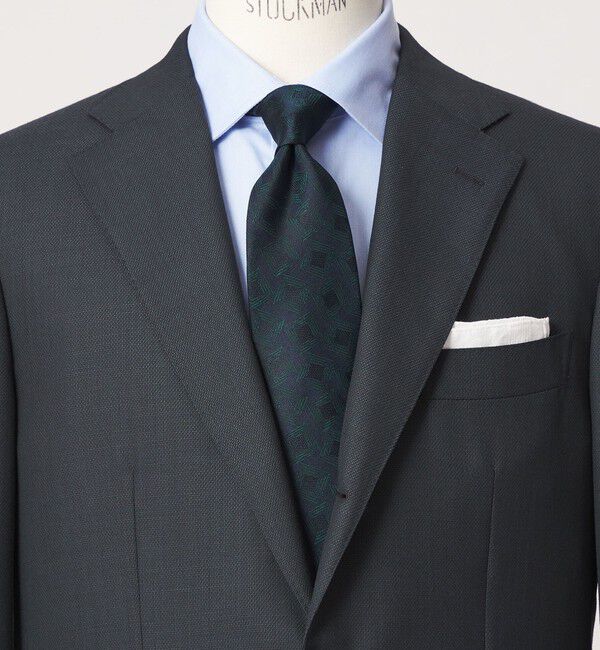 UNITED ARROWS green label relaxing「GLR シルク2 8.0cm コモン ネクタイ」|ネクタイ・蝶ネクタイ|NAVY