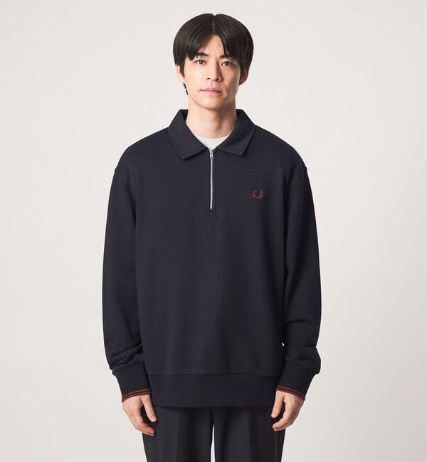 UNITED ARROWS green label relaxing「＜FRED PERRY＞ハーフジップ 長袖 スウェット」|スウェット・ジャージ|