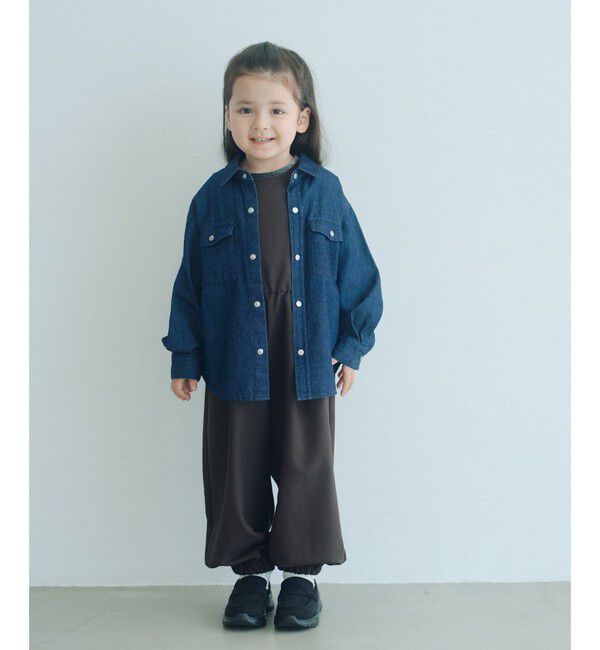 UNITED ARROWS green label relaxing「ツイル オールインワン / キッズ 100cm-160cm」|ワンピース|