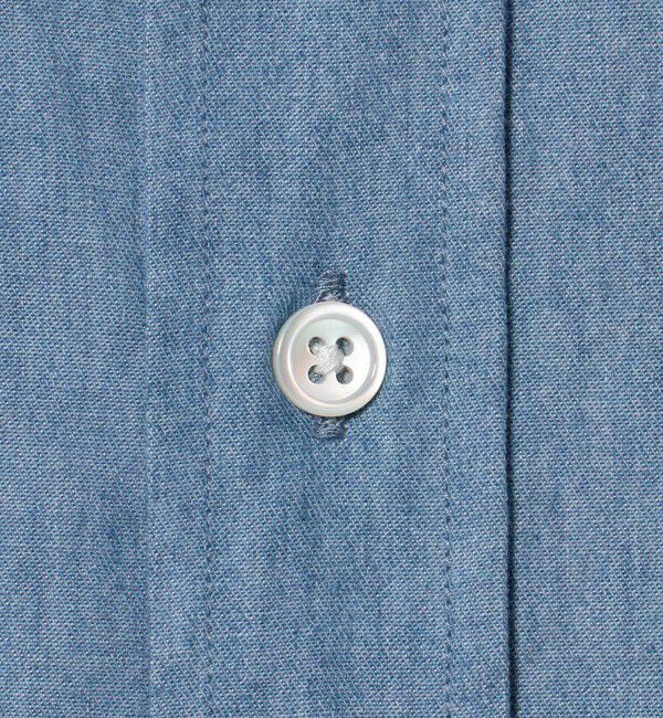 UNITED ARROWS green label relaxing「HITOYOSHI 4.5oz デニム ボタンダウン シャツ」|シャツ・ブラウス|