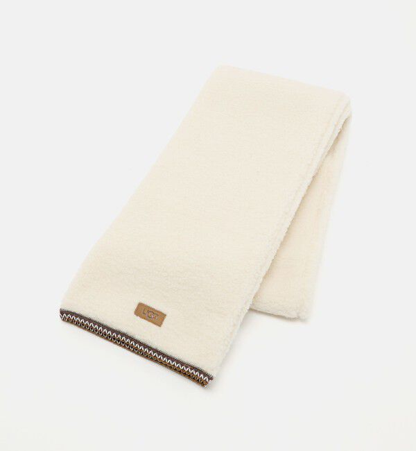 UNITED ARROWS green label relaxing「【WEB限定】＜UGG＞マフラー」|ストール|OFF WHITE